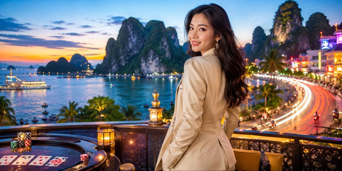 Du khách trải nghiệm trò chơi bài ngoài trời bên bờ biển Ninh Bình